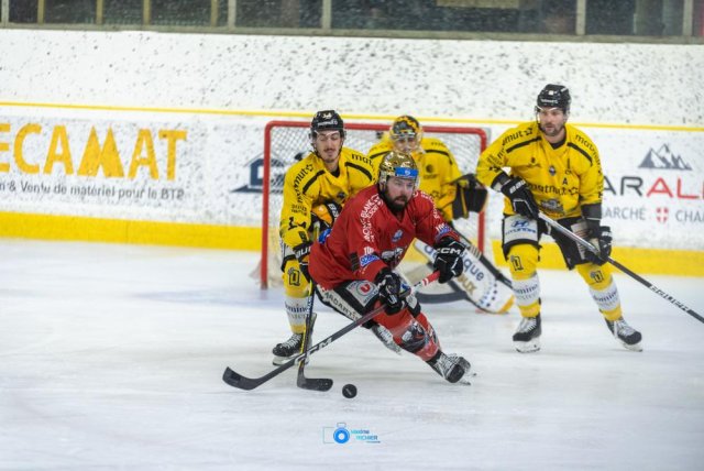 Photo hockey match Chamonix  - Rouen le 08/12/2023