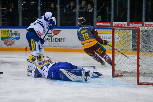 Photo hockey match Genève - Kloten le 08/12/2023