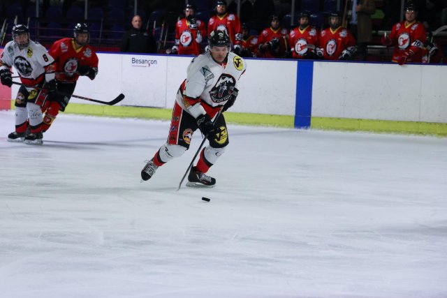 Photo hockey match Besançon - HC Savoie le 09/12/2023