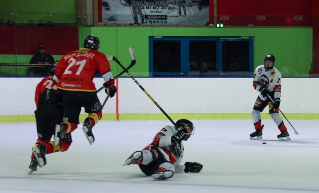 Photo hockey match Besançon - HC Savoie le 09/12/2023