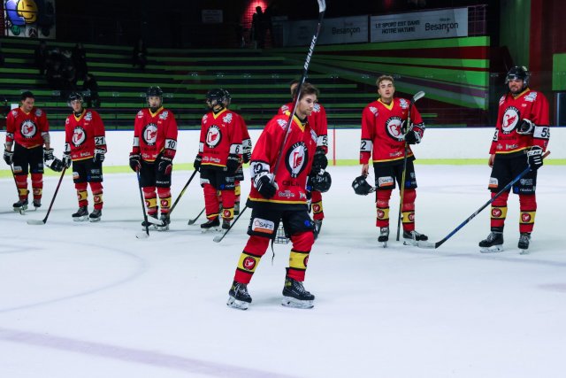Photo hockey match Besançon - HC Savoie le 09/12/2023