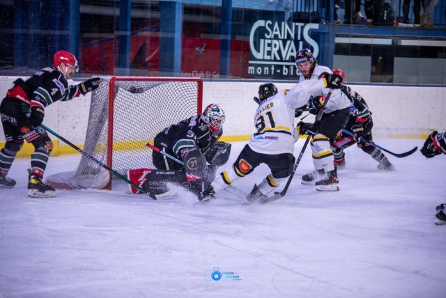 Photo hockey match Mont-Blanc - Chambéry le 09/12/2023