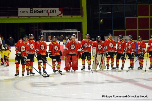 Photo hockey match Besançon - HC Savoie le 09/12/2023