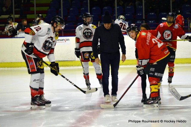 Photo hockey match Besançon - HC Savoie le 09/12/2023