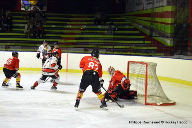 Photo hockey match Besançon - HC Savoie le 09/12/2023