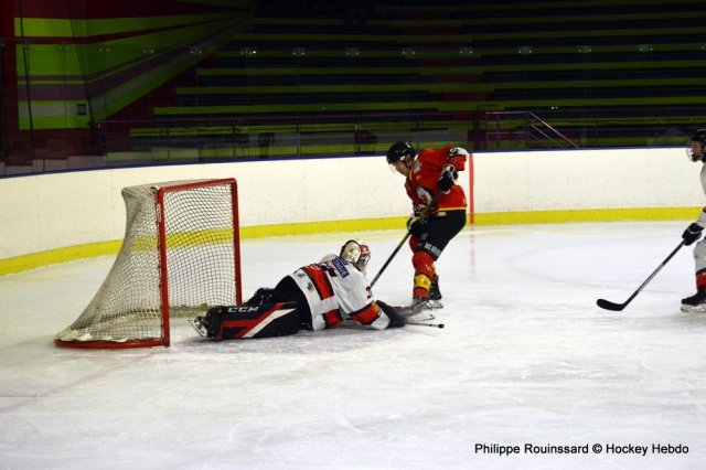 Photo hockey match Besançon - HC Savoie le 09/12/2023