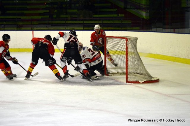 Photo hockey match Besançon - HC Savoie le 09/12/2023