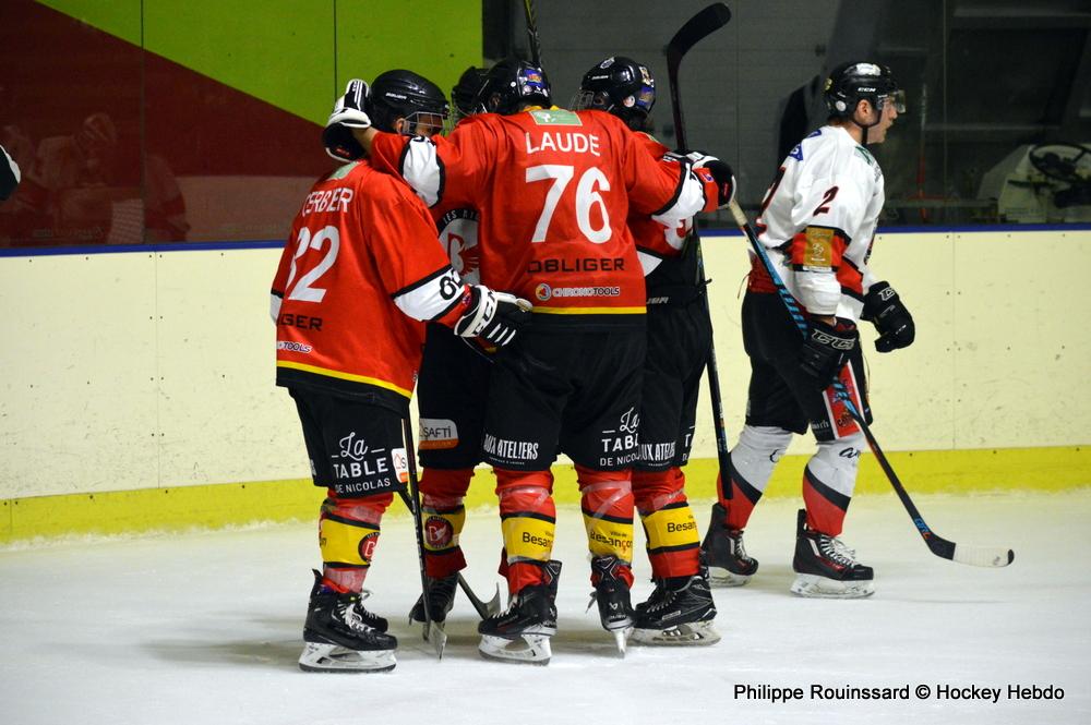 Besançon 2 - 5 HC Savoie