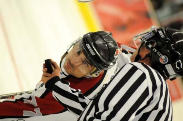 Photo hockey match Caen  - Bordeaux le 10/10/2009