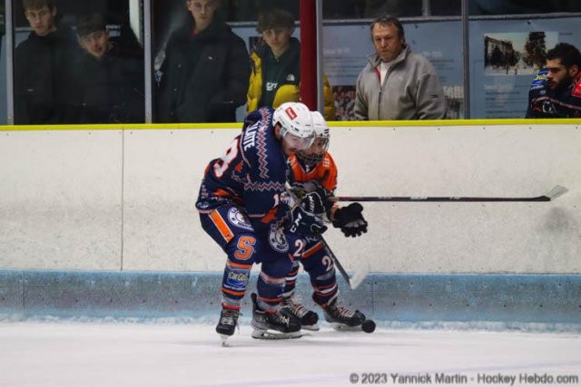 Photo hockey match Clermont-Ferrand - Montpellier  le 09/12/2023
