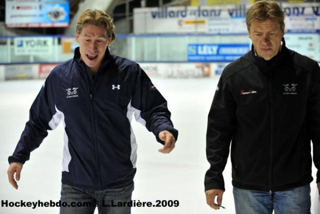 Photo hockey match Villard-de-Lans - Angers  le 10/10/2009