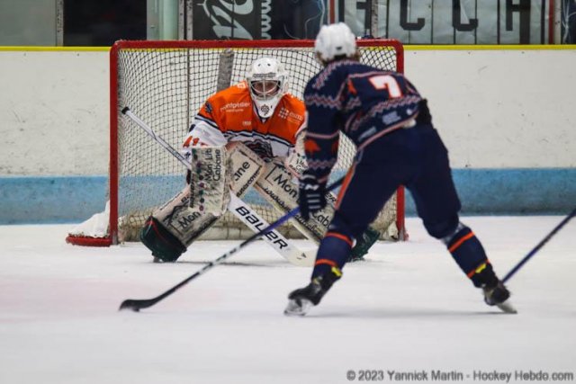 Photo hockey match Clermont-Ferrand - Montpellier  le 09/12/2023