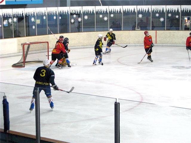 Photo hockey match Besançon - Belfort  le 10/10/2009