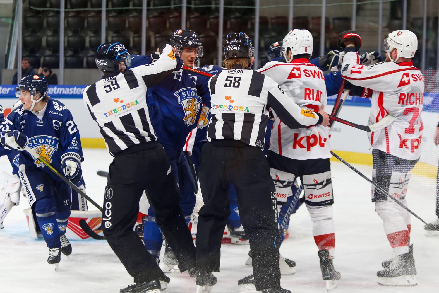 Switzerland 3 - 4 Finland