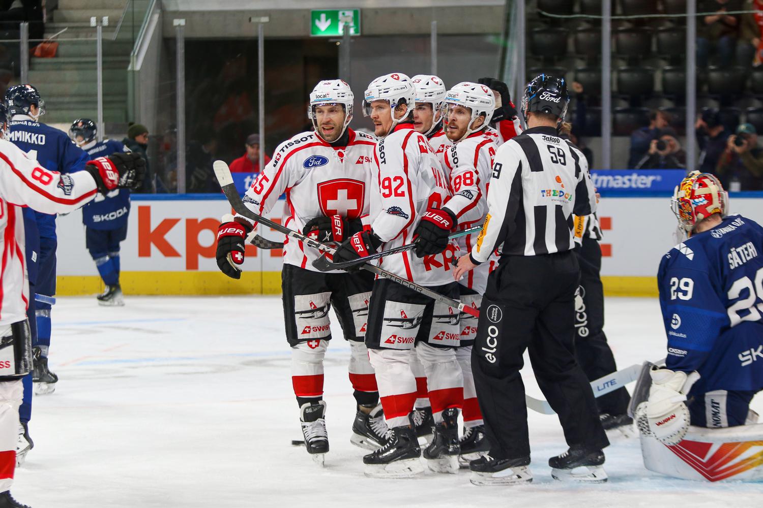 Switzerland 3 - 4 Finland