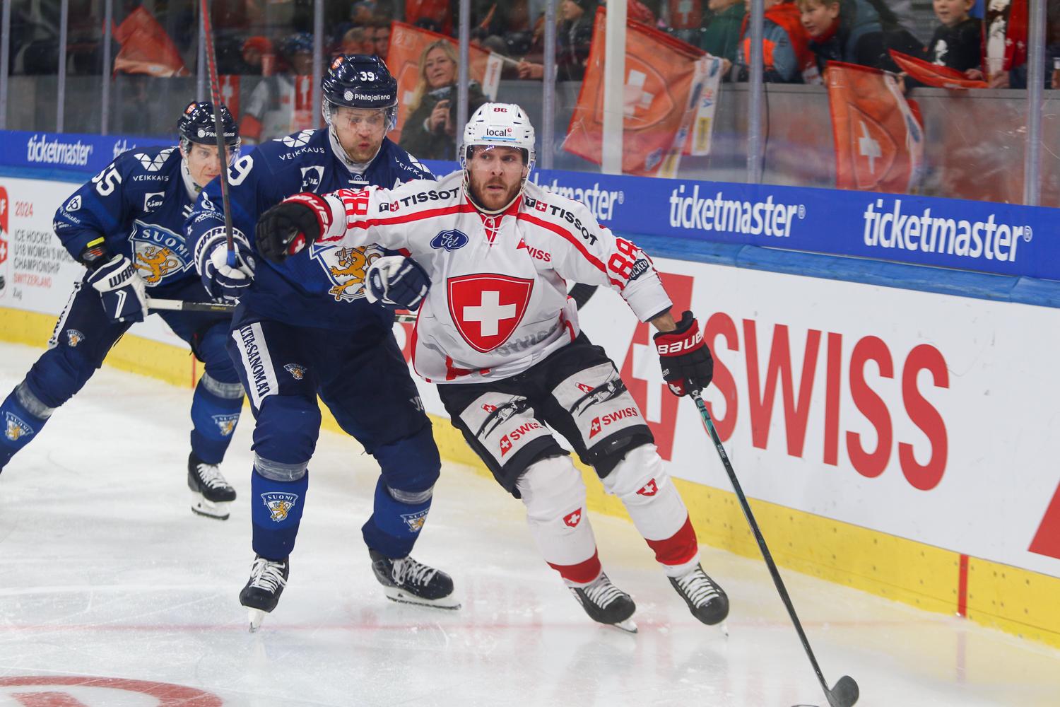 Switzerland 3 - 4 Finland