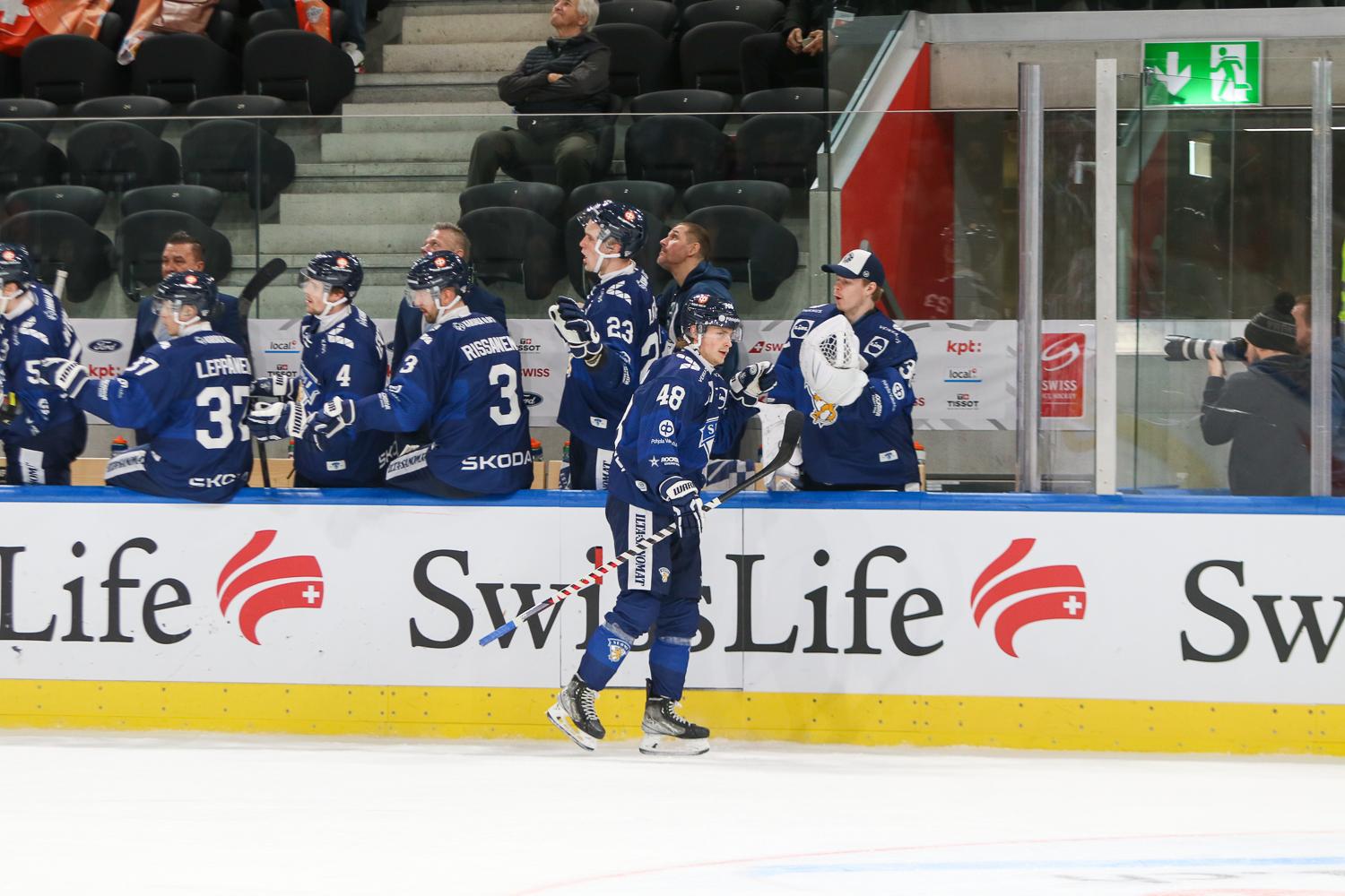 Switzerland 3 - 4 Finland