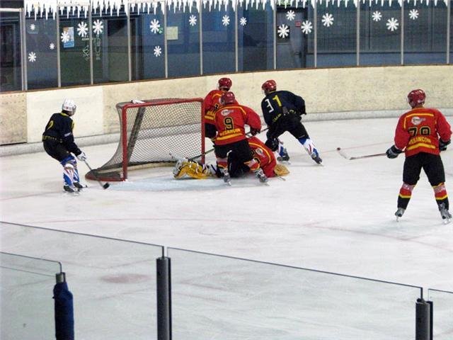 Photo hockey match Besançon - Belfort  le 10/10/2009