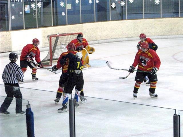 Photo hockey match Besançon - Belfort  le 10/10/2009