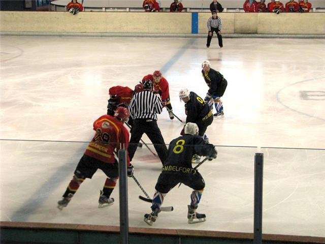 Photo hockey match Besançon - Belfort  le 10/10/2009