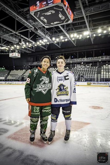 Photo hockey match Cergy-Pontoise / Féminin - Dunkerque mineur / Fem. le 16/12/2023