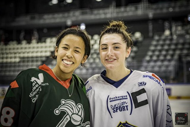 Photo hockey match Cergy-Pontoise / Féminin - Dunkerque mineur / Fem. le 16/12/2023