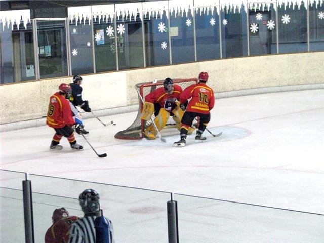 Photo hockey match Besançon - Belfort  le 10/10/2009