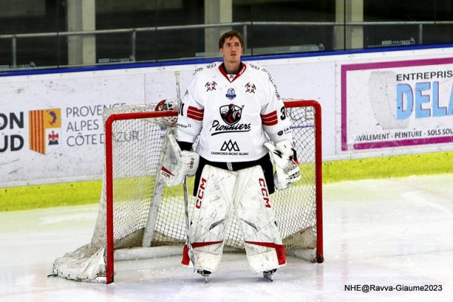 Photo hockey match Nice - Chamonix  le 22/12/2023
