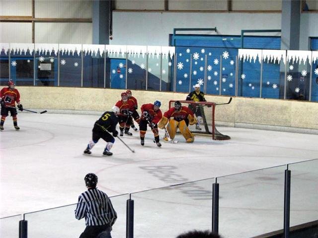 Photo hockey match Besançon - Belfort  le 10/10/2009