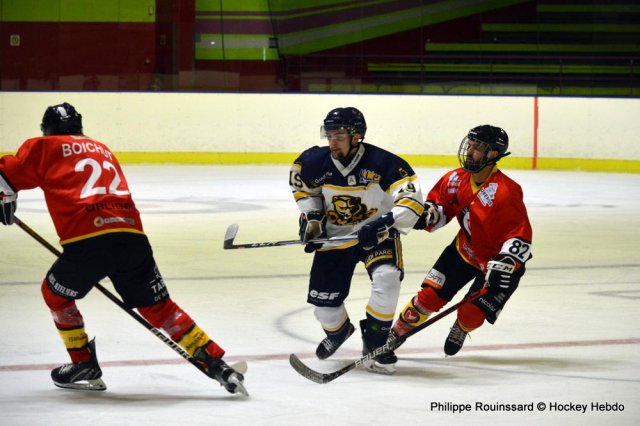 Photo hockey match Besançon - Villard-de-Lans II le 06/01/2024