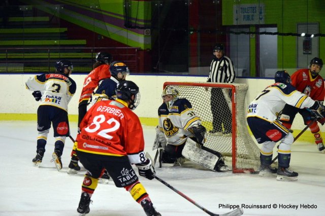 Photo hockey match Besançon - Villard-de-Lans II le 06/01/2024