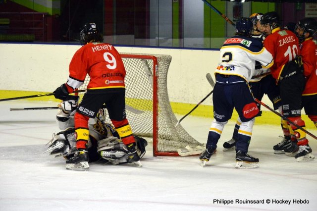 Photo hockey match Besançon - Villard-de-Lans II le 06/01/2024