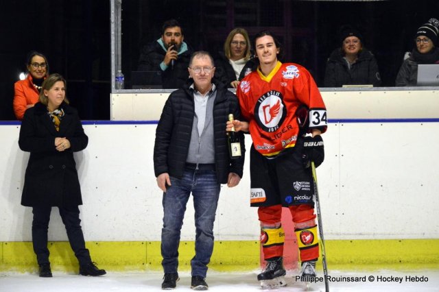 Photo hockey match Besançon - Villard-de-Lans II le 06/01/2024
