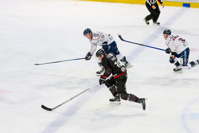 Photo hockey match Amiens  - Angers  le 05/01/2024