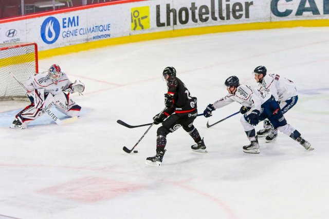 Photo hockey match Amiens  - Angers  le 05/01/2024