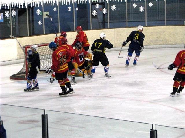 Photo hockey match Besançon - Belfort  le 10/10/2009