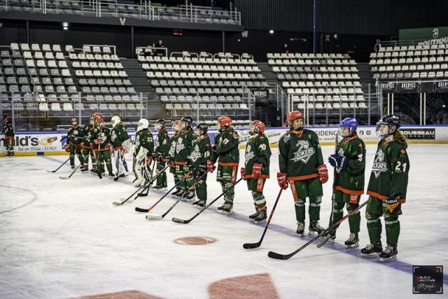Photo hockey match Cergy-Pontoise / Féminin - Neuilly/Marne Féminin le 06/01/2024