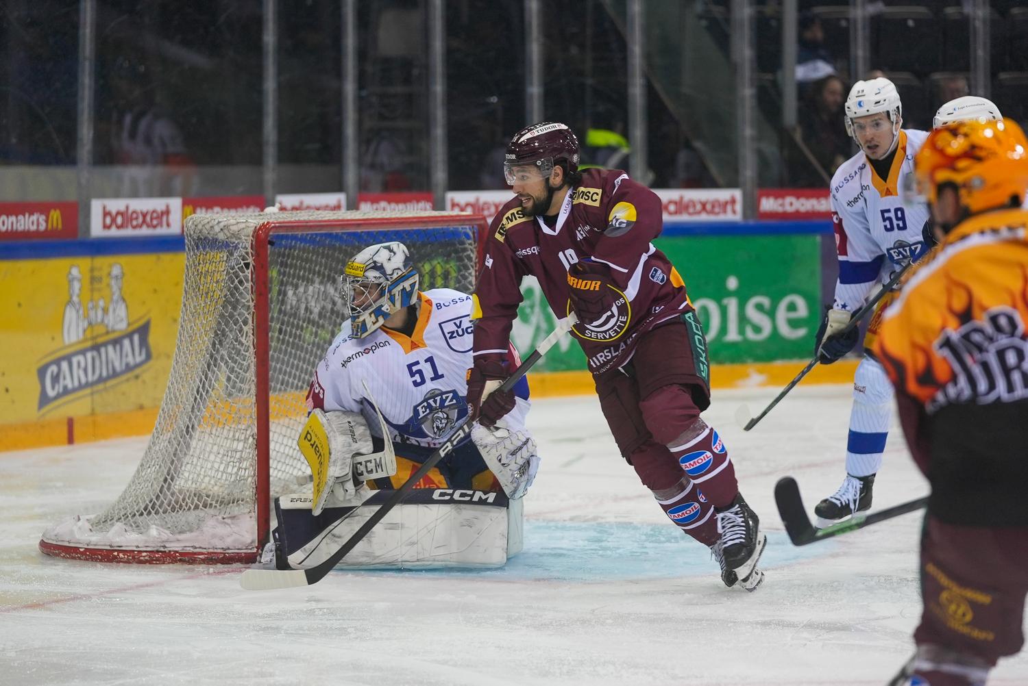 Genève 0 - 3 Zug