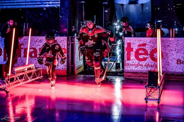 Photo hockey match Bordeaux - Angers  le 12/01/2024