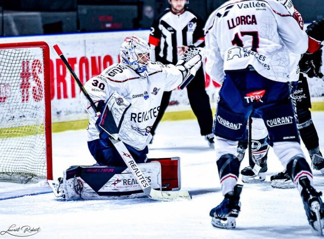 Photo hockey match Bordeaux - Angers  le 12/01/2024