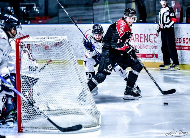 Photo hockey match Bordeaux - Angers  le 12/01/2024