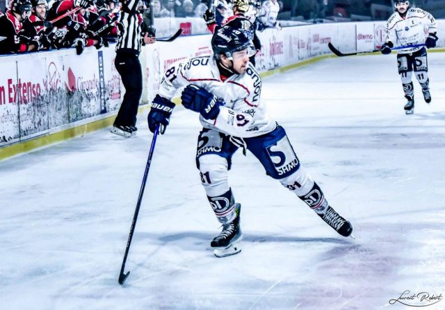 Photo hockey match Bordeaux - Angers  le 12/01/2024