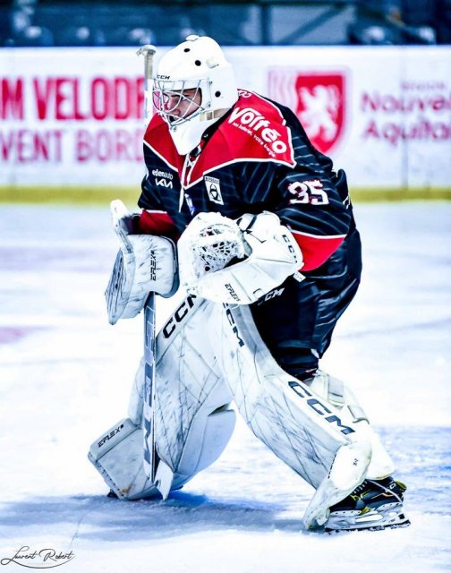 Photo hockey match Bordeaux - Angers  le 12/01/2024