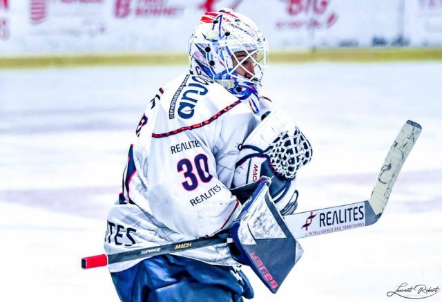 Photo hockey match Bordeaux - Angers  le 12/01/2024