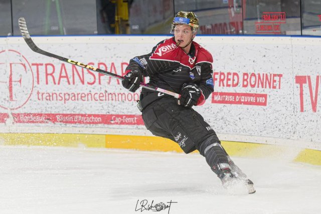 Photo hockey match Bordeaux - Angers  le 12/01/2024