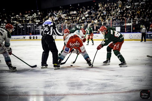 Photo hockey match Cergy-Pontoise - Anglet le 12/01/2024