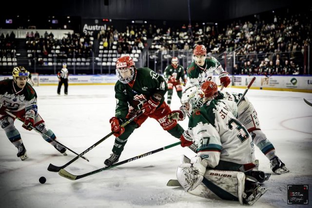 Photo hockey match Cergy-Pontoise - Anglet le 12/01/2024