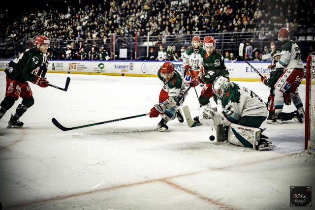 Photo hockey match Cergy-Pontoise - Anglet le 12/01/2024