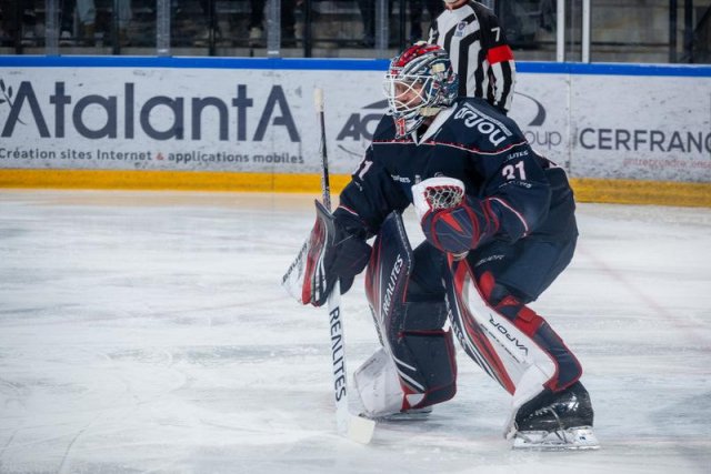 Photo hockey match Angers  - Marseille le 09/01/2024