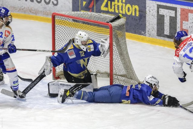 Photo hockey match Neuchâtel - Zürich le 14/01/2024